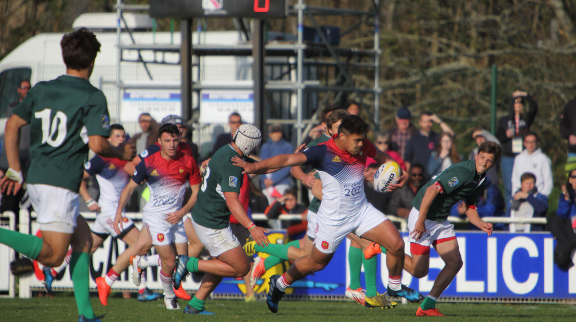 U18 Rugby Europe - Demi-finale opposant la France au Portugal - Victoire française 47-0 (6)