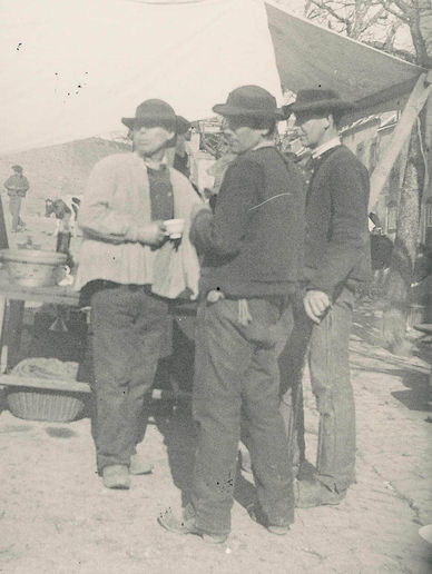 Buvette un jour de marché