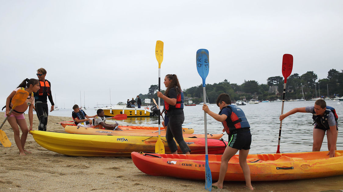 Les jeudis sur  l’eau, sortie Kayak à Bénodet 