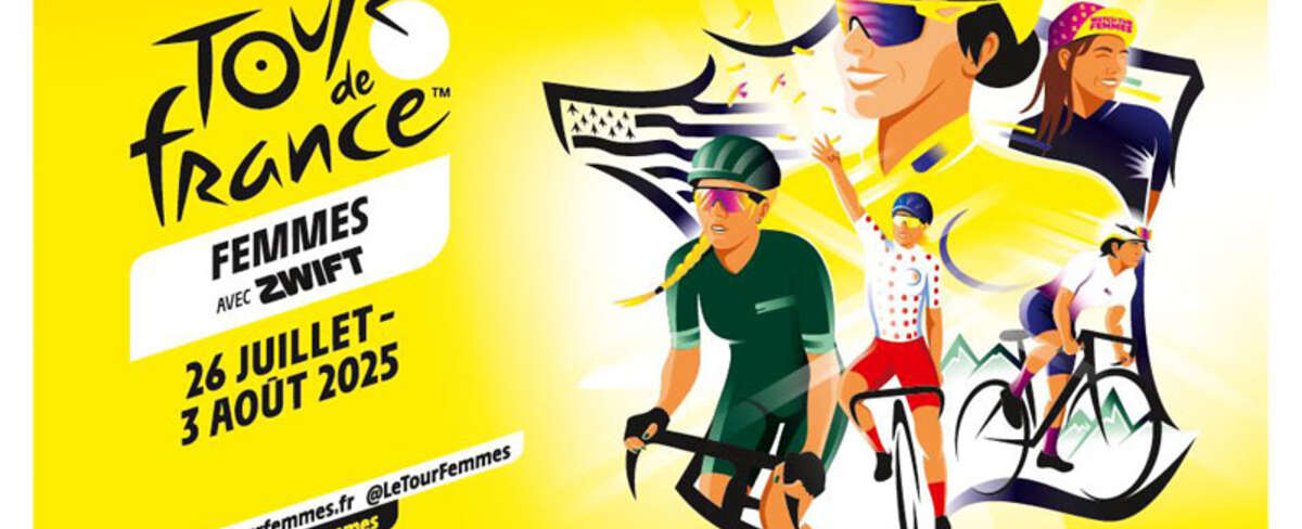 Tour de France Femmes avec Zwift 2025 : Quimper, ville étape de la 4e édition du Tour