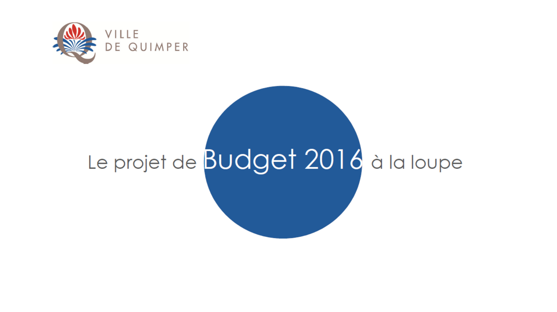 Le projet de budget 2016 à la loupe (1)