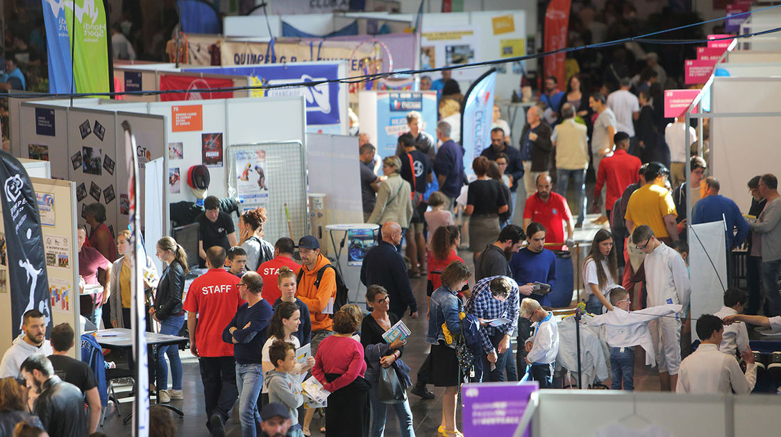 Le Forum des clubs sportifs samedi 7 septembre 2019 au parc des expositions Quimper-Cornouaille (4)