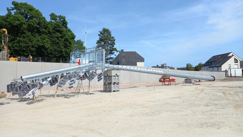 Cité sportive de Penvillers : Les travaux se poursuivent