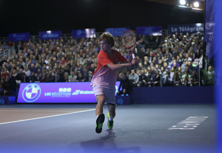 Le Russe Andrey Rublev remporte l'Open de tennis 2016