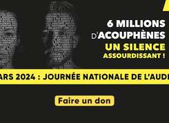 27e édition de la Journée nationale de l’audition : Jeudi 14 mars 2024