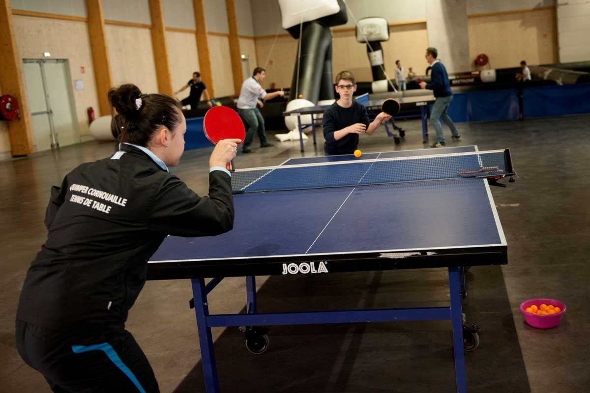 Quimper Cornouaille tennis de table : Les filles batailleront jusqu'au  bout