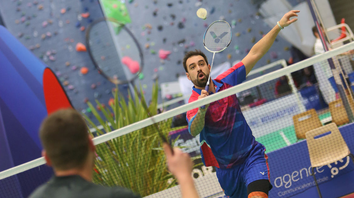 Du 20 au 22 janvier 2017 la halle des sports de Penhars accueillait les 4e championnats de France de parabadminton organisés par la section badminton de l Ujap (16)