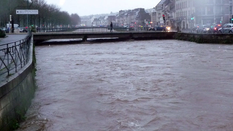 Une lutte constante contre les phénomènes de crues et d’inondations à Quimper