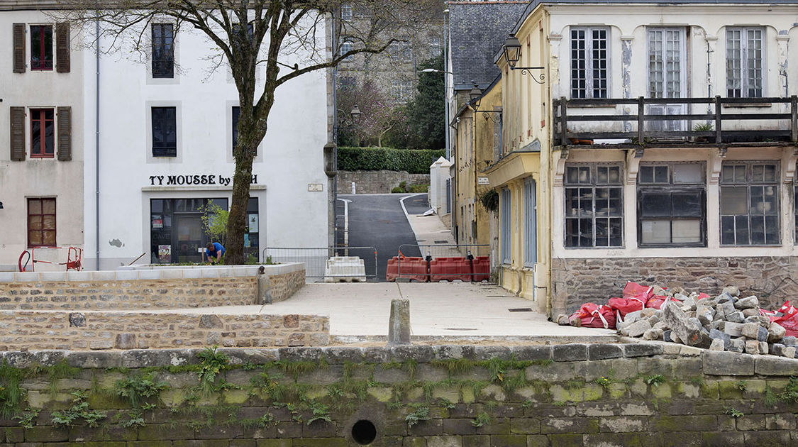 Quartier Locmaria – La place du Stivel continue sa transformation !