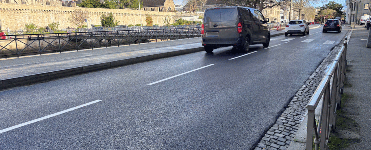 Quais de l’Odet : rétablissement de la circulation sur deux voies et ouverture de l’estacade