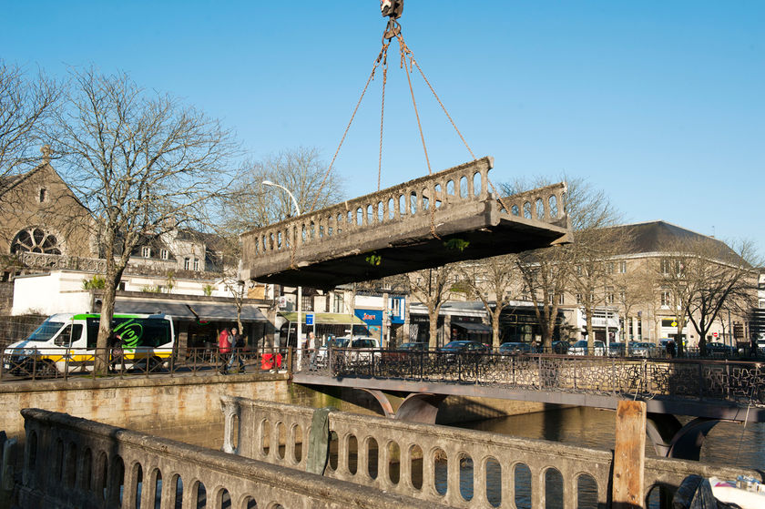 La passerelle Phalange d’Arvor fait peau neuve !