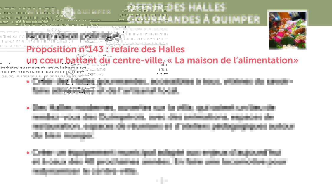 Présentation Les Halles Saint-François