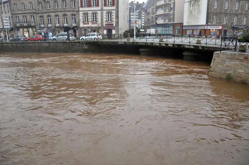 Alerte crue : le bassin de l’Odet maintenu en vigilance jaune