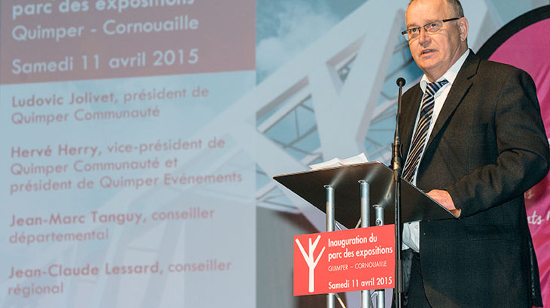 Inauguration du parc des expositions Quimper Cornouaille