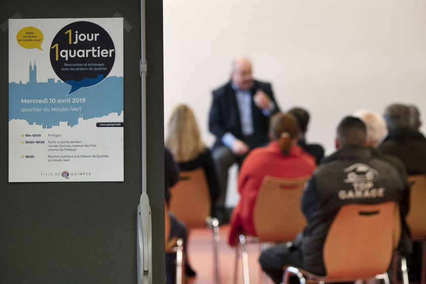 Visite des élus et des services municipaux