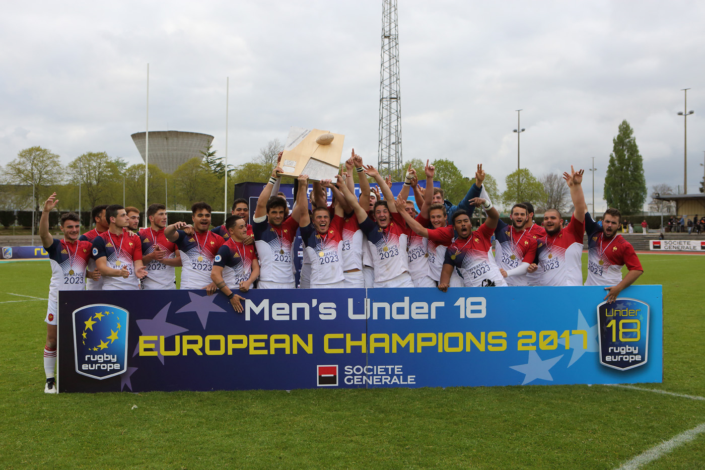 La France sacrée championne d'Europe de rugby U18