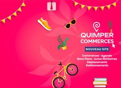 La Ville lance son site Quimper-Commerces.bzh 