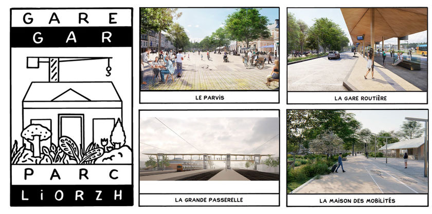 Découvrez Gare-Parc le nouveau pôle d'échange multimodal