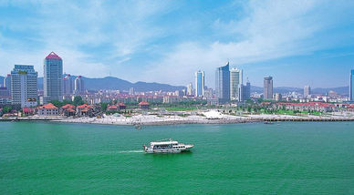 La ville de Yantai en Chine