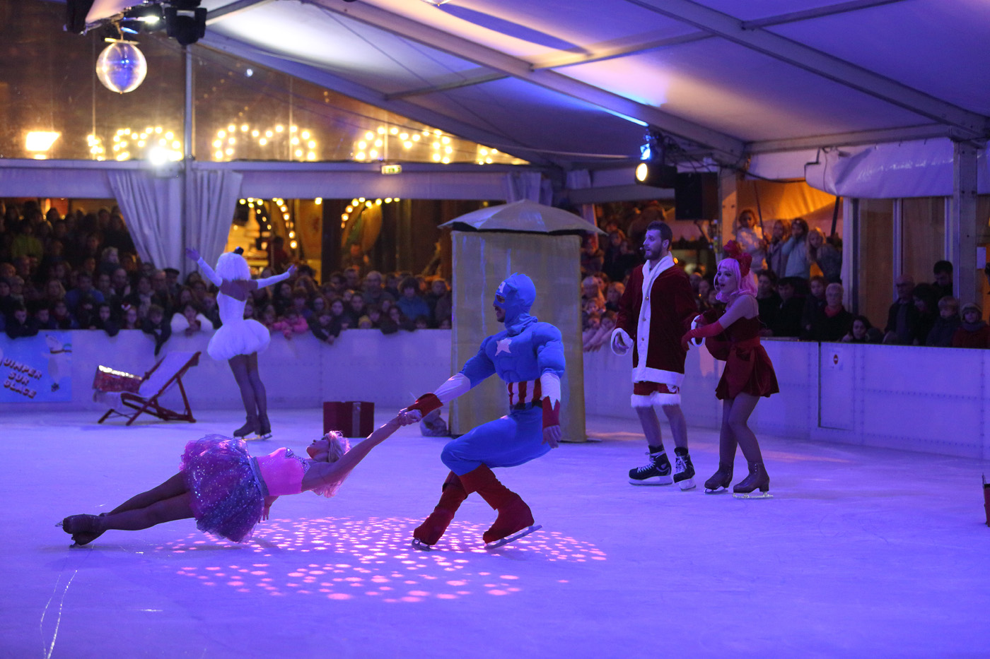 La fiancée du Père Noël, gala à la patinoire pour petits et grands