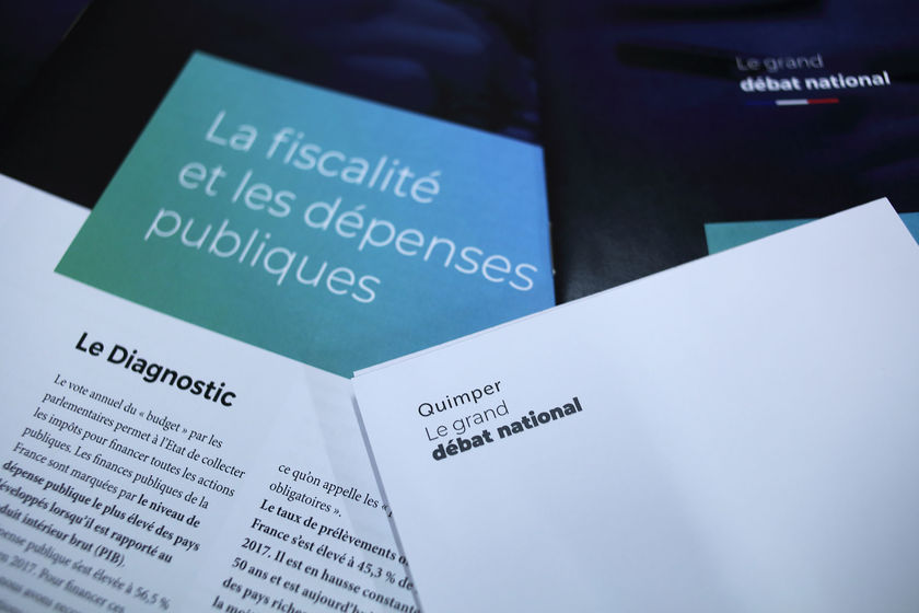 Première réunion dans le cadre du Grand débat