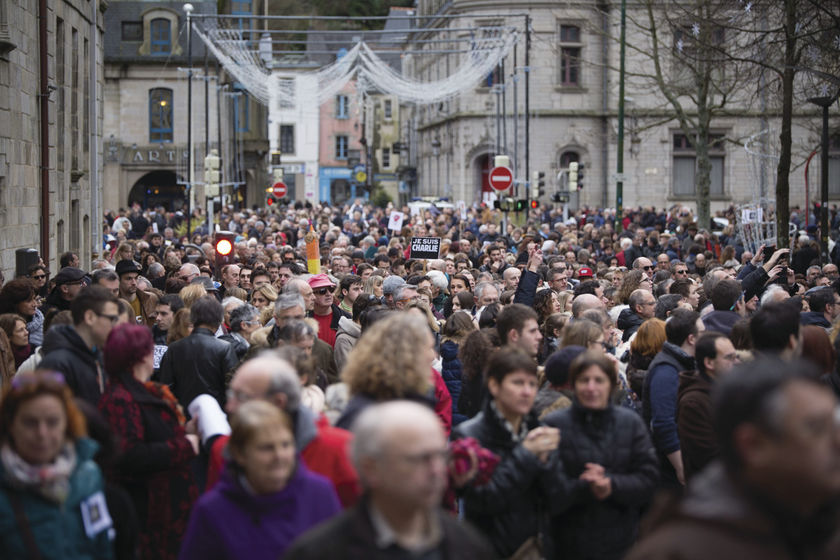 Plus de 25 000 « Charlie » rassemblés