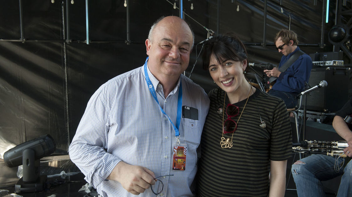 Les Copains dAbord mardi 4 juillet - Ludovic Jolivet maire de Quimper et Nolwenn Leroy chanteuse