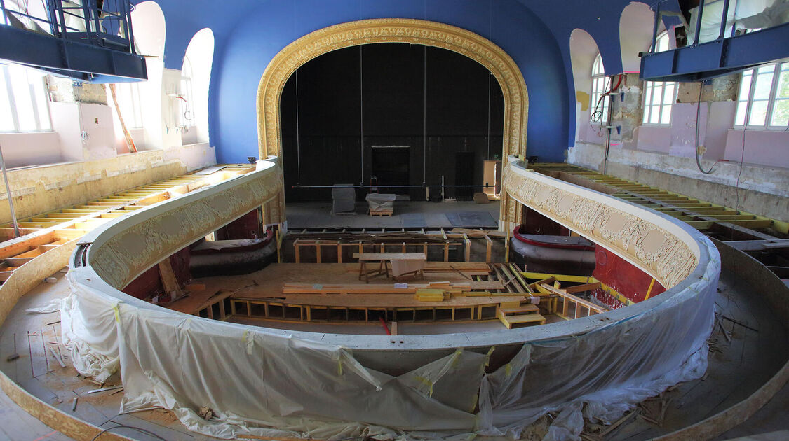 Travaux de rénovation du théâtre Max-Jacob