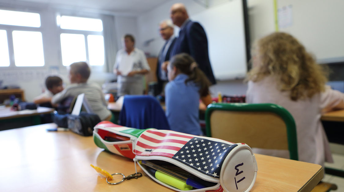 Rentrée scolaire 2017-2018 -  Les élus visitent les écoles quimpéroises (10)