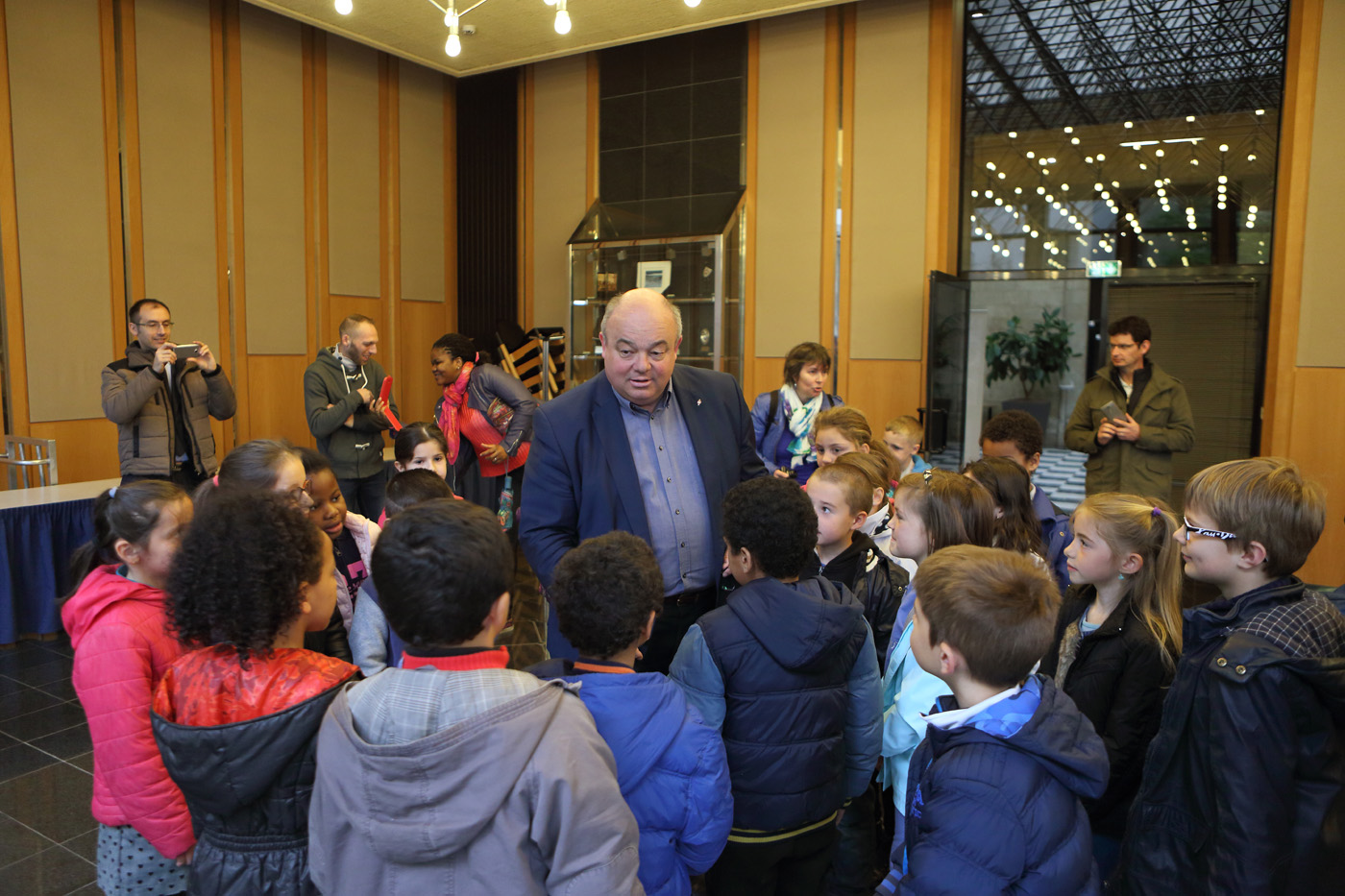 Ecole Emile Zola : visite guidée de l’Hôtel de Ville avec le maire