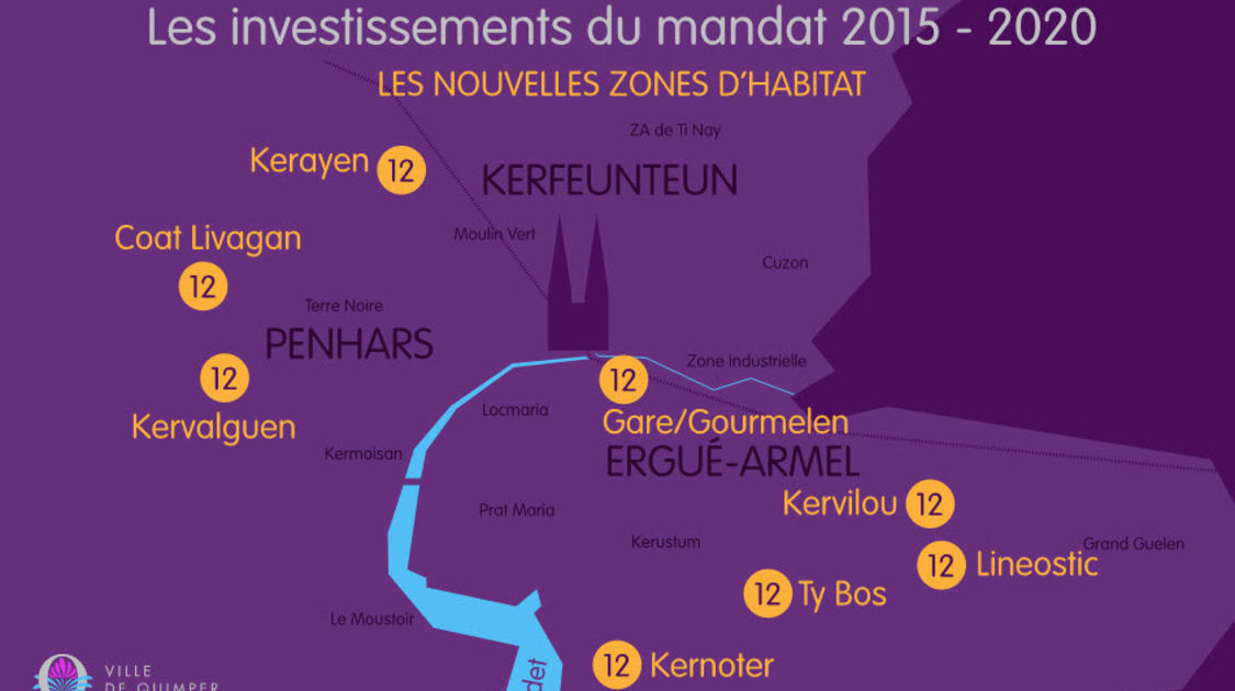 Les nouvelles zones d'habitat