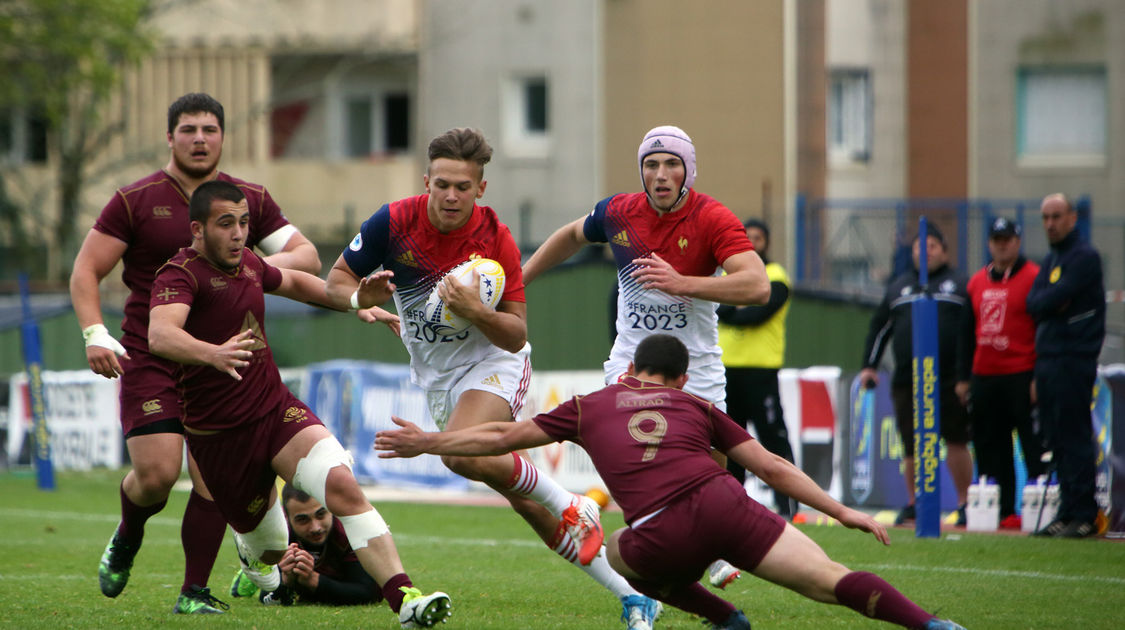 La France remporte le championnat Euro U18 de rugby face à la Georgie - Quimper samedi 15 avril 2017 (19)