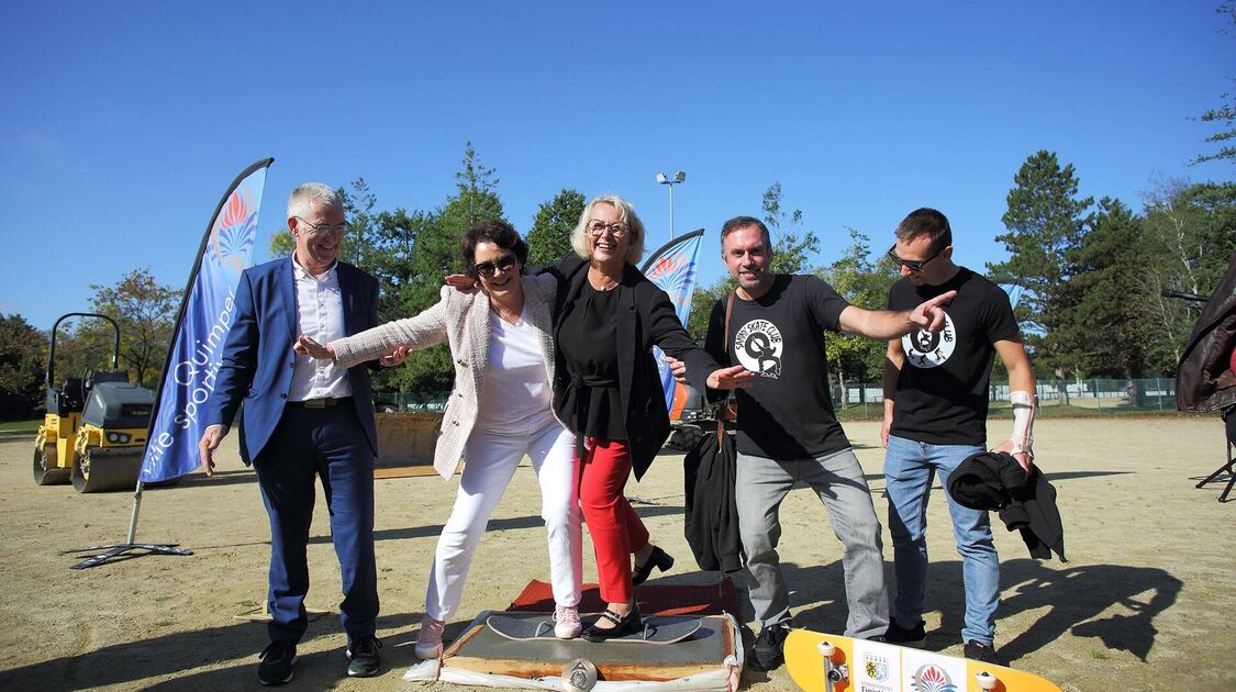 Un nouveau skatepark à Creac’h Gwen