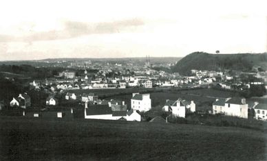 Le bourg de Penhars avant la seconde guerre mondiale