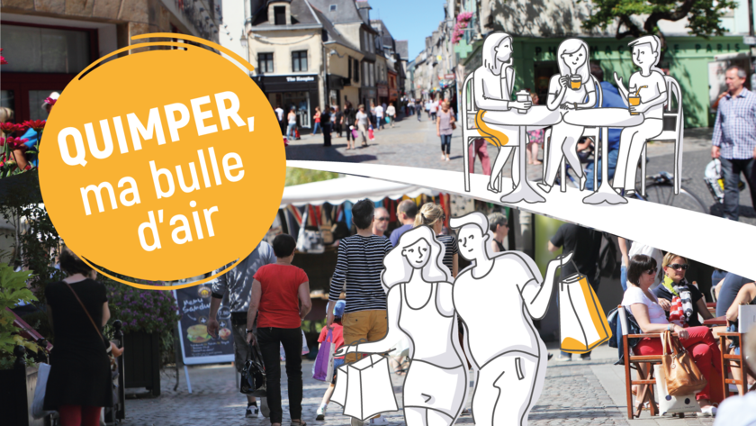 Quimper, ma bulle d’air : une campagne d’attractivité du territoire