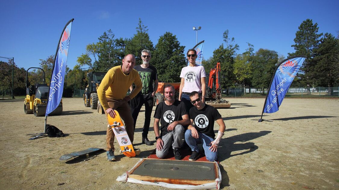 Un nouveau skatepark à Creac’h Gwen