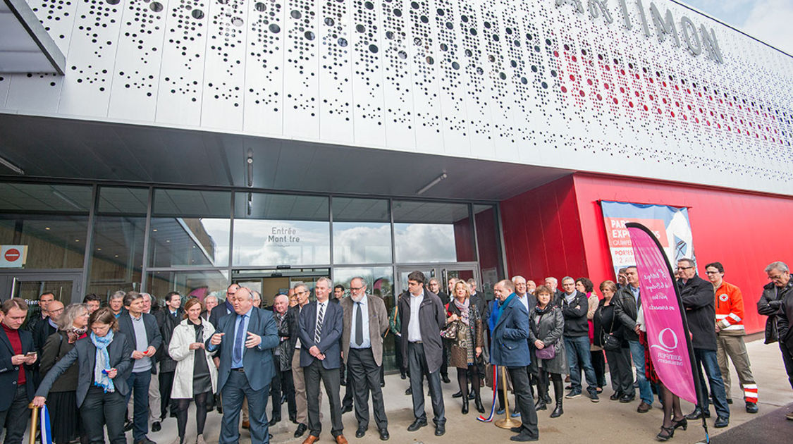 Inauguration du parc des expositions Quimper Cornouaille