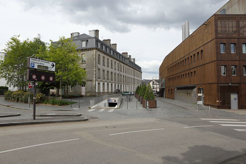 Fermeture temporaire du parking du Théâtre de Cornouaille