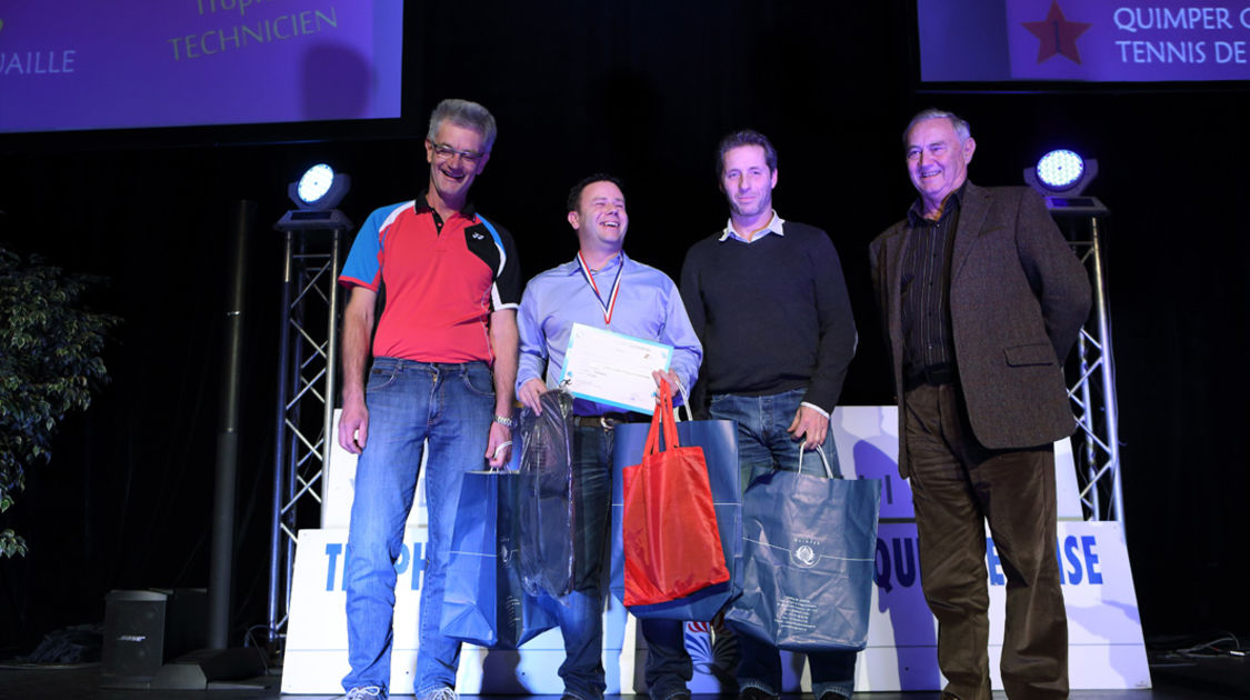 Emmanuel Palud du Quimper Cornouaille Tennis de Table - technicien sportif de l année - 26e Trophées sportifs quimpérois