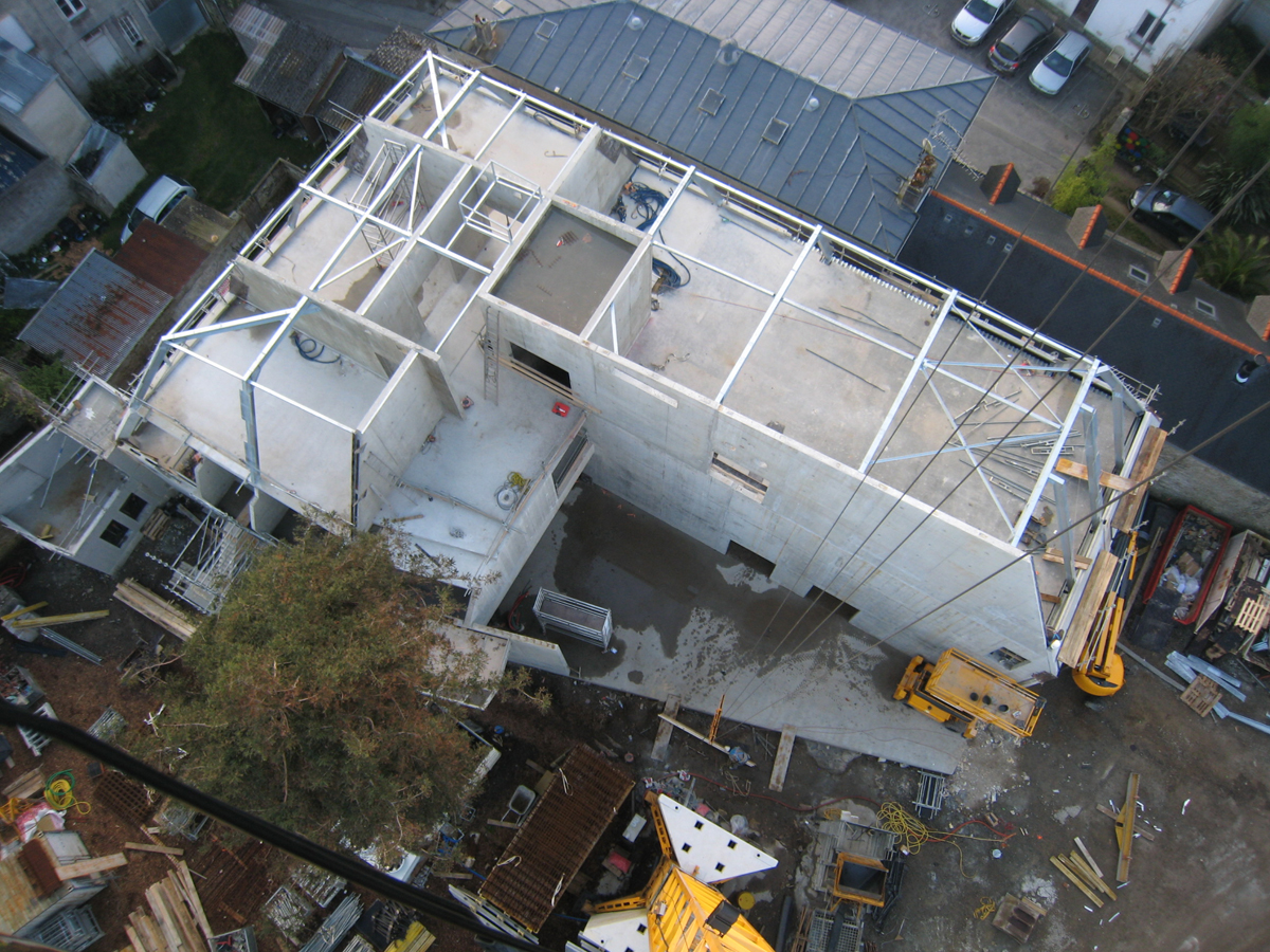 Le chantier du Pôle Max Jacob (mars 2014)