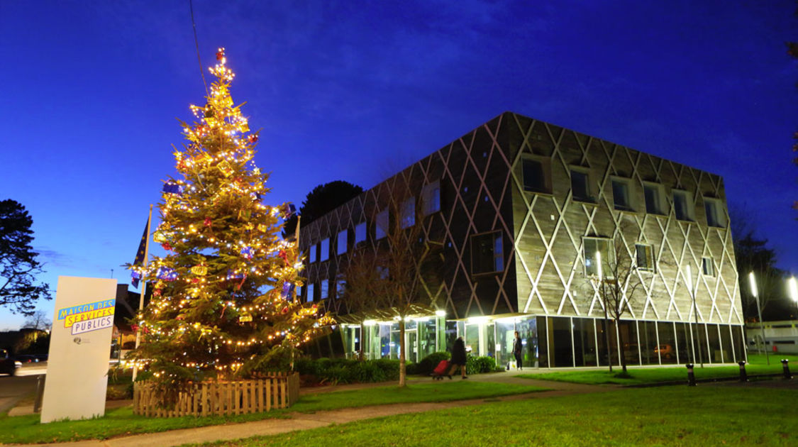 Les illuminations de Noël à Quimper 