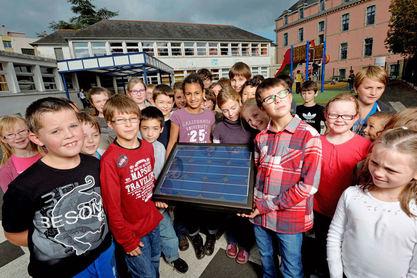 Du soleil dans les écoles